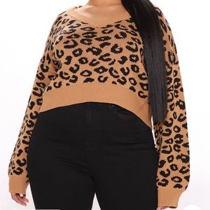 PULL OVER SWEATER CHEETAH
